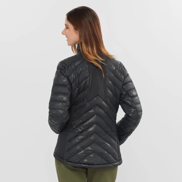 Black Salomon Essential Xwarm Down Women's Insulated Jackets | PH 17540Y